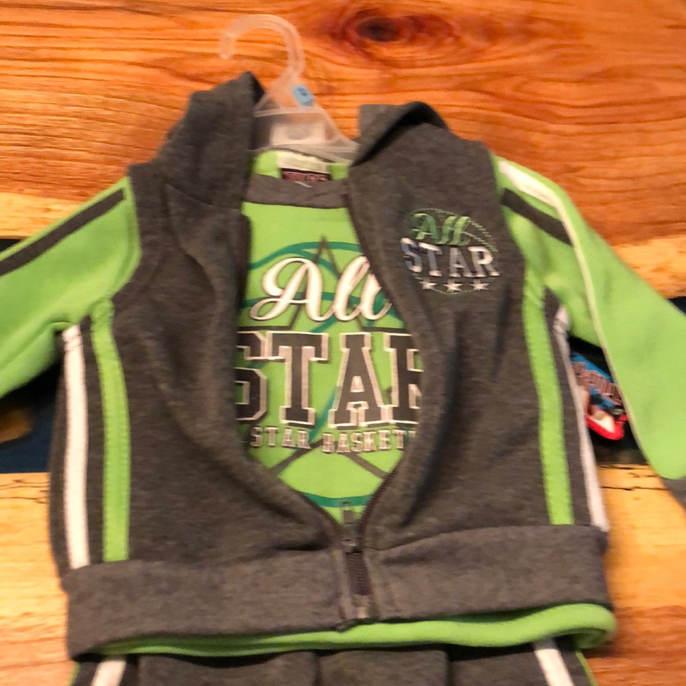 3 piece boys pants set